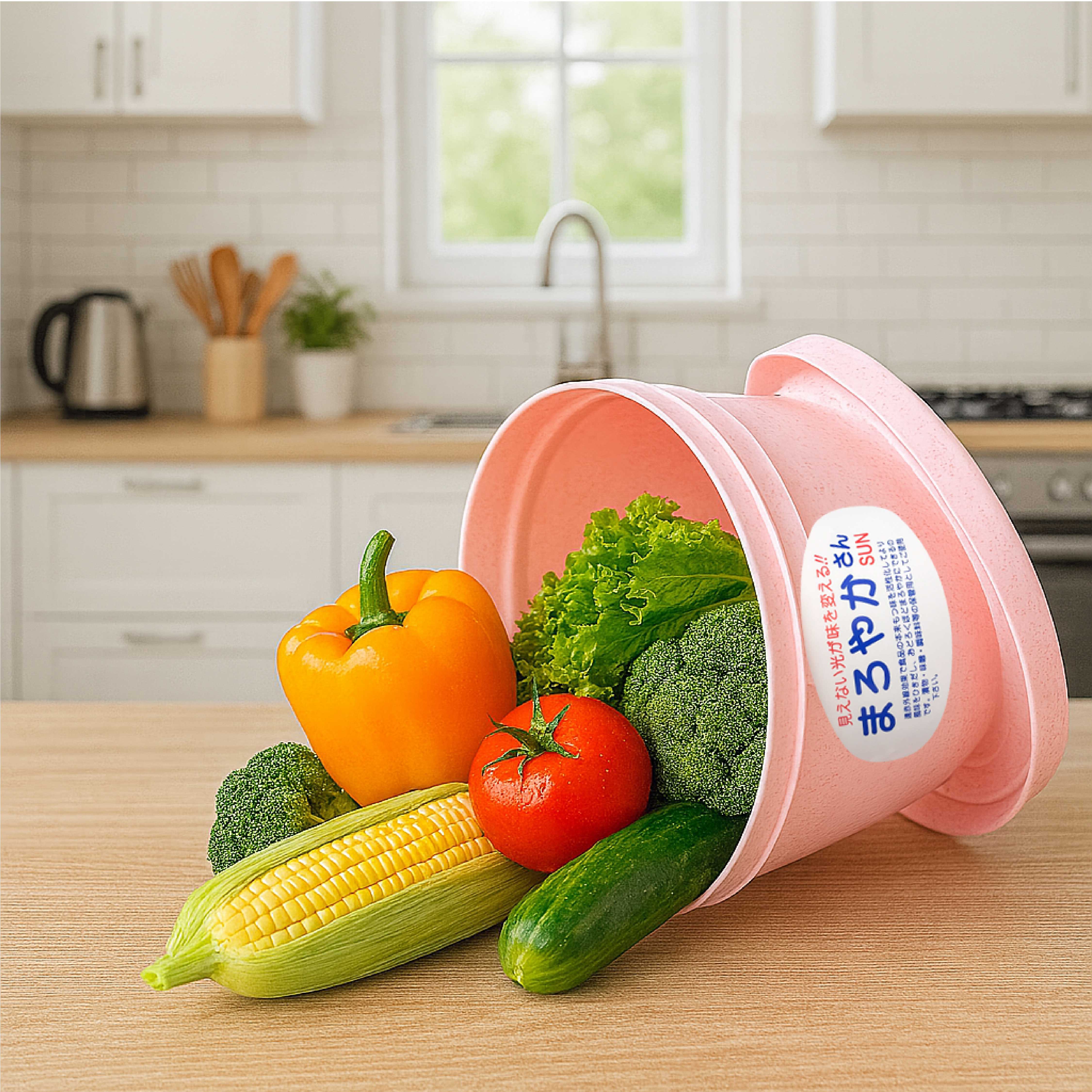 Maroyaka-San Food Storage Container – Anti-Bacterial & Fresh-Keeping